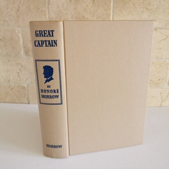 1950s Great Captain Lincoln Trilogy by Honoré Morrow HC Book w/DJ Honest Abe - Picture 2 of 9